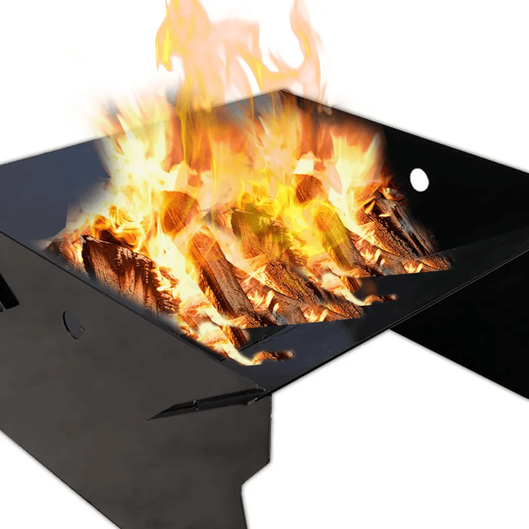 Portable Outdoor Camping Wood Burning Fire Pit