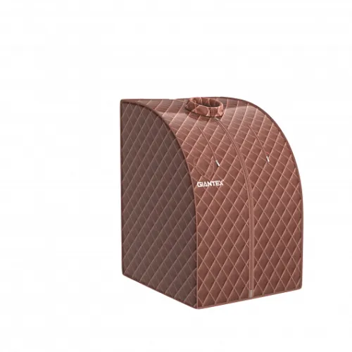 Portable Personal Steam Sauna Spa with 3L Blast-proof Steamer Chair-Coffee - Col