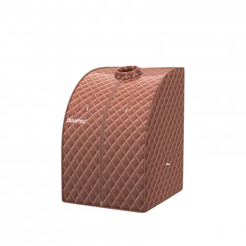 Portable Personal Steam Sauna Spa with 3L Blast-proof Steamer Chair-Coffee - Col