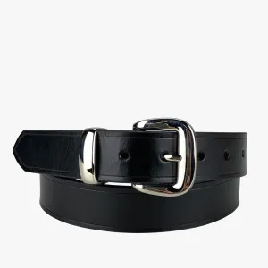 Porter Leather 1.25 Dress Belt Black