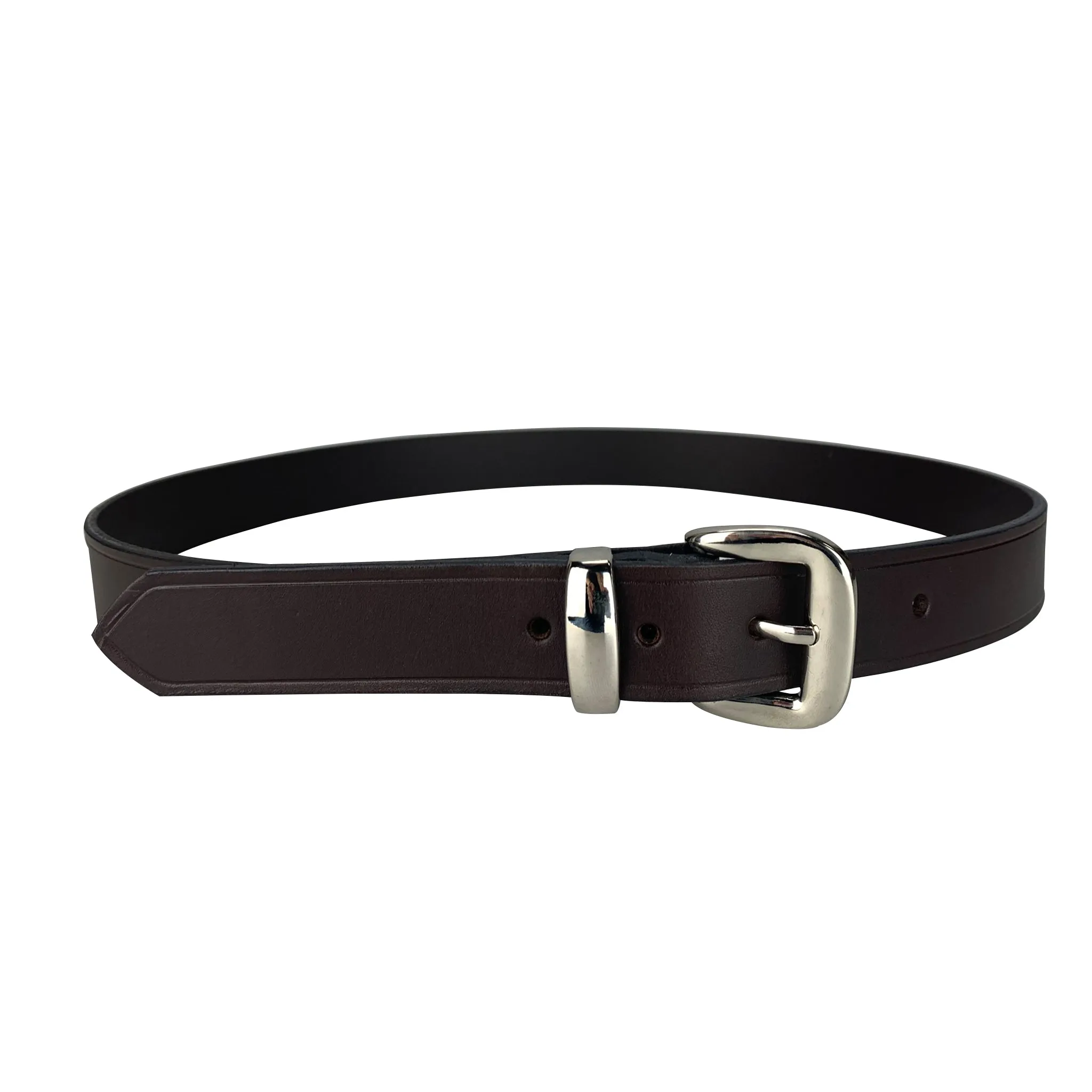 Porter Leather 1.25 Inch Dress  Belt Brown