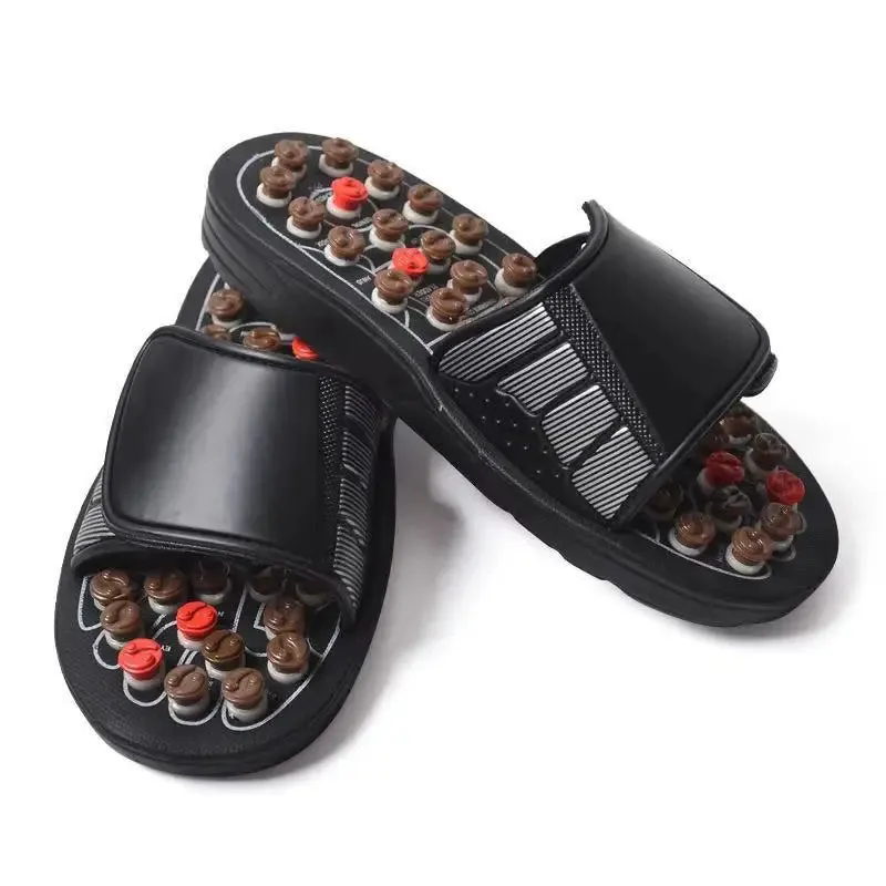 Premium Foot Massage Slippers for Reflexology and Moxibustion – Comfortable Walking Shoes for Pain Relief and Relaxation, Ideal for Home and Spa Use