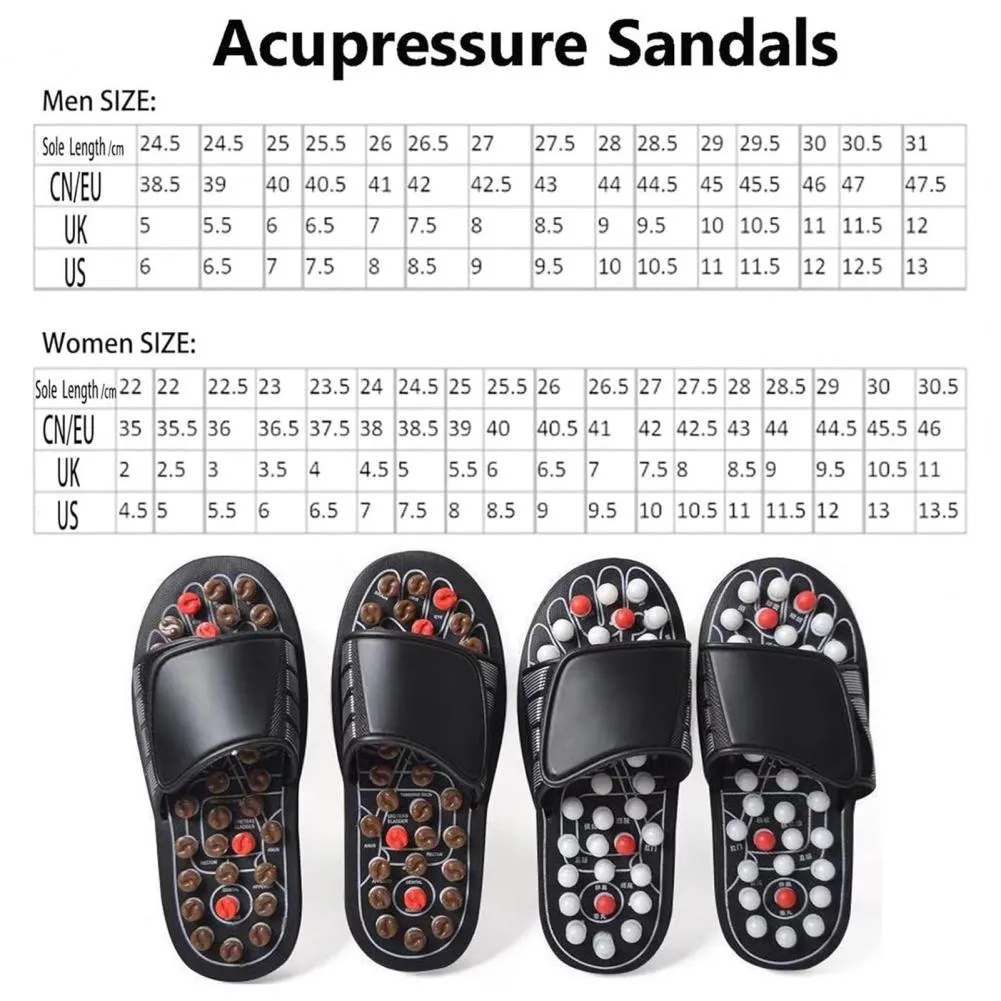 Premium Foot Massage Slippers for Reflexology and Moxibustion – Comfortable Walking Shoes for Pain Relief and Relaxation, Ideal for Home and Spa Use