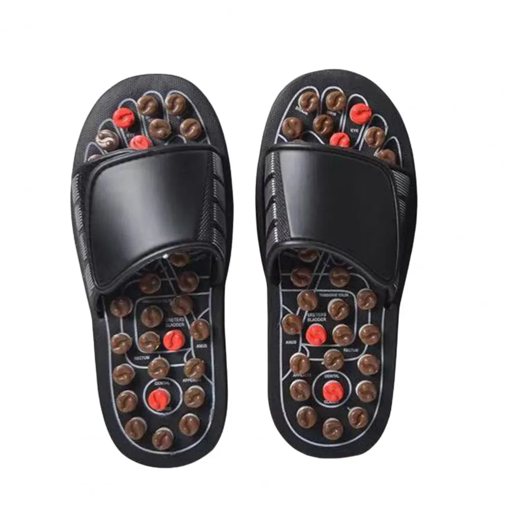 Premium Foot Massage Slippers for Reflexology and Moxibustion – Comfortable Walking Shoes for Pain Relief and Relaxation, Ideal for Home and Spa Use