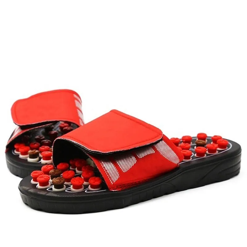 Premium Foot Massage Slippers for Reflexology and Moxibustion – Comfortable Walking Shoes for Pain Relief and Relaxation, Ideal for Home and Spa Use