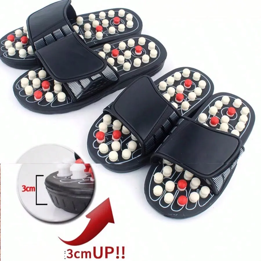 Premium Foot Massage Slippers for Reflexology and Moxibustion – Comfortable Walking Shoes for Pain Relief and Relaxation, Ideal for Home and Spa Use