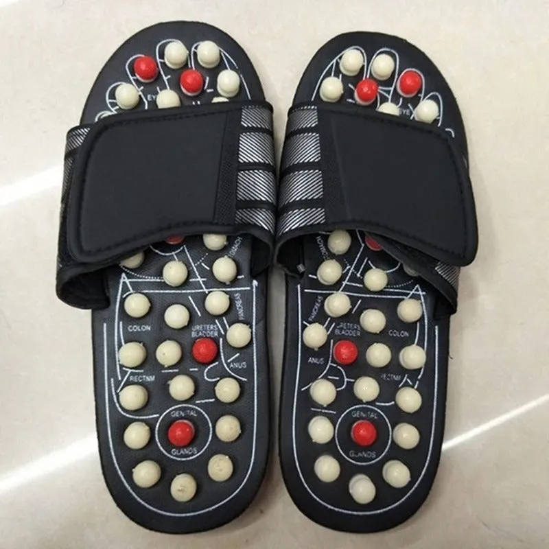 Premium Foot Massage Slippers for Reflexology and Moxibustion – Comfortable Walking Shoes for Pain Relief and Relaxation, Ideal for Home and Spa Use