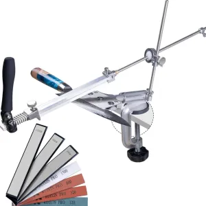 PRO KNIFE™ Sharpener With 7 Whetstones