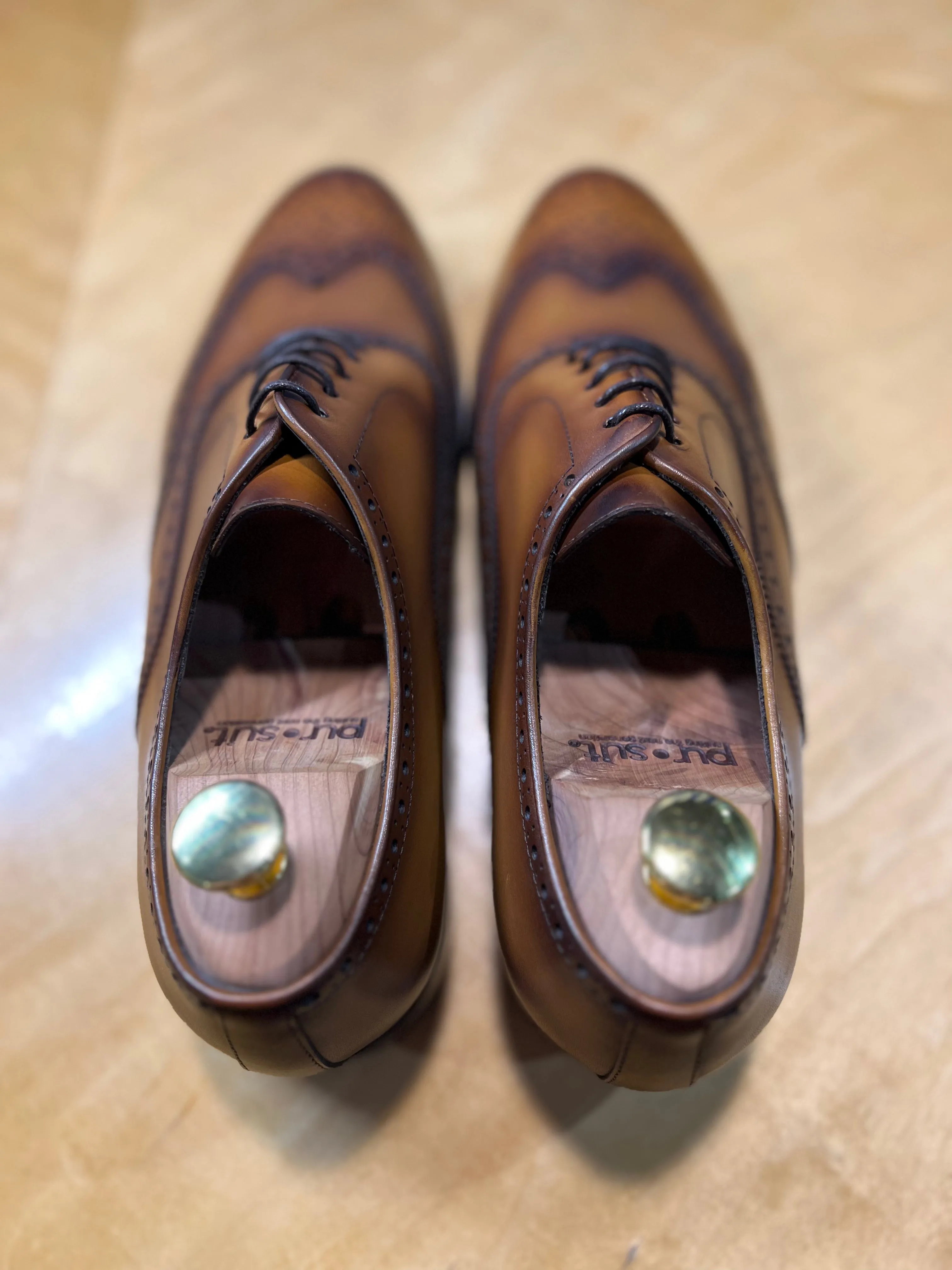 Pursuit Premium Cognac Wingtip