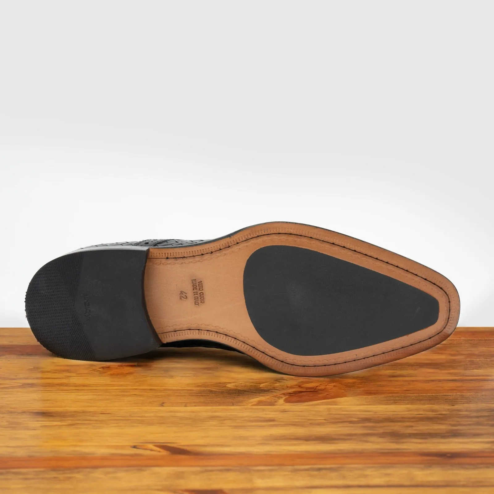 Q979 Calzoleria Toscana Woven Wingtip