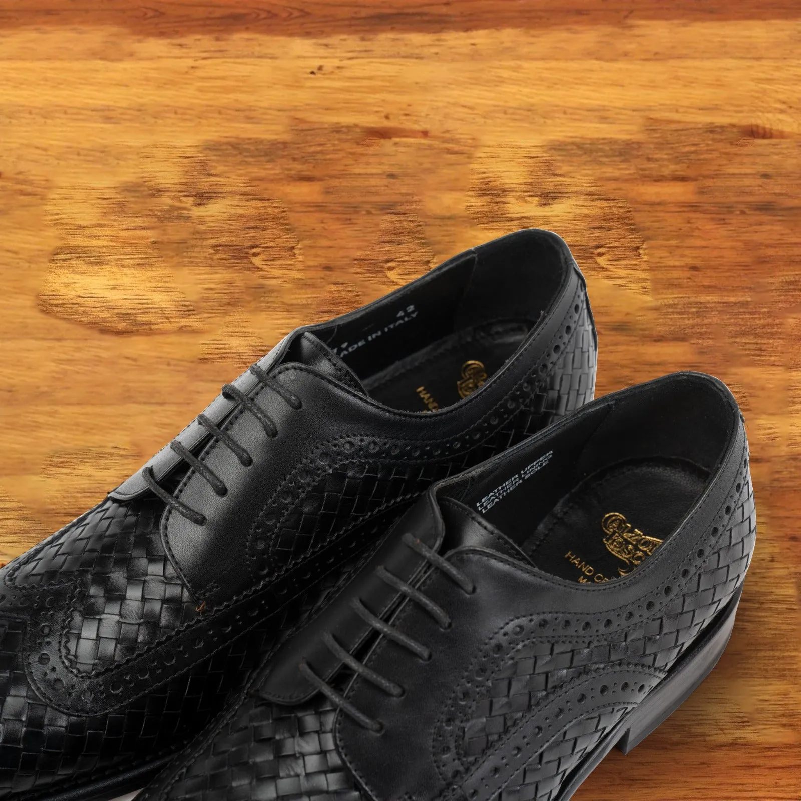 Q979 Calzoleria Toscana Woven Wingtip