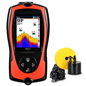 "LUCKY Portable Wired Fish Finder for Kayak and Boat Fishing