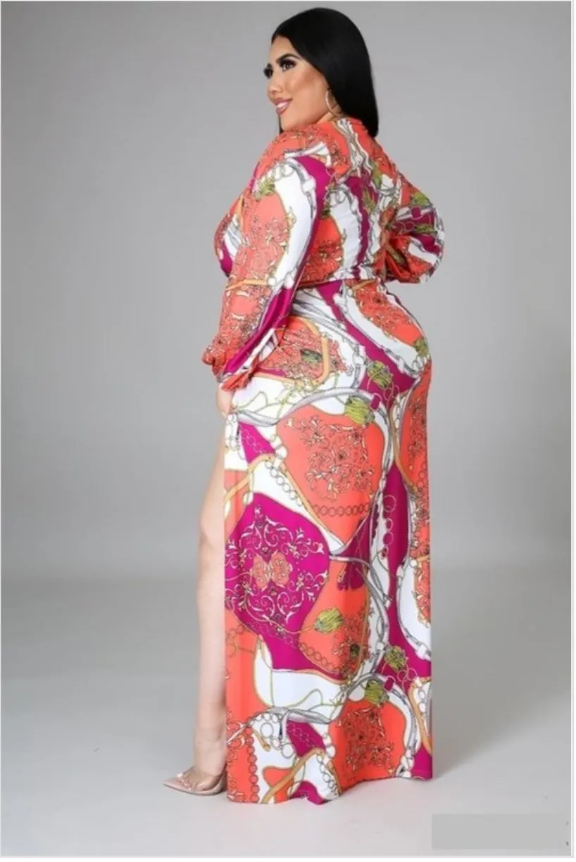 "Sherbert Me Down" Maxi Dress (Reg/Plus  Size)