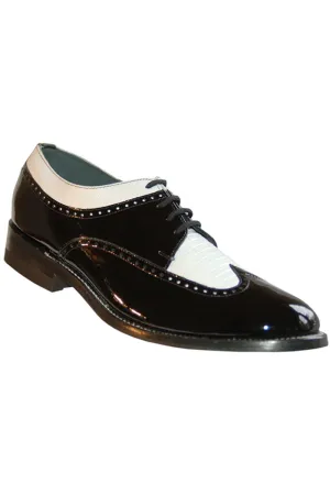 "Spectator" Black and White Stacy Baldwin Formal Shoes