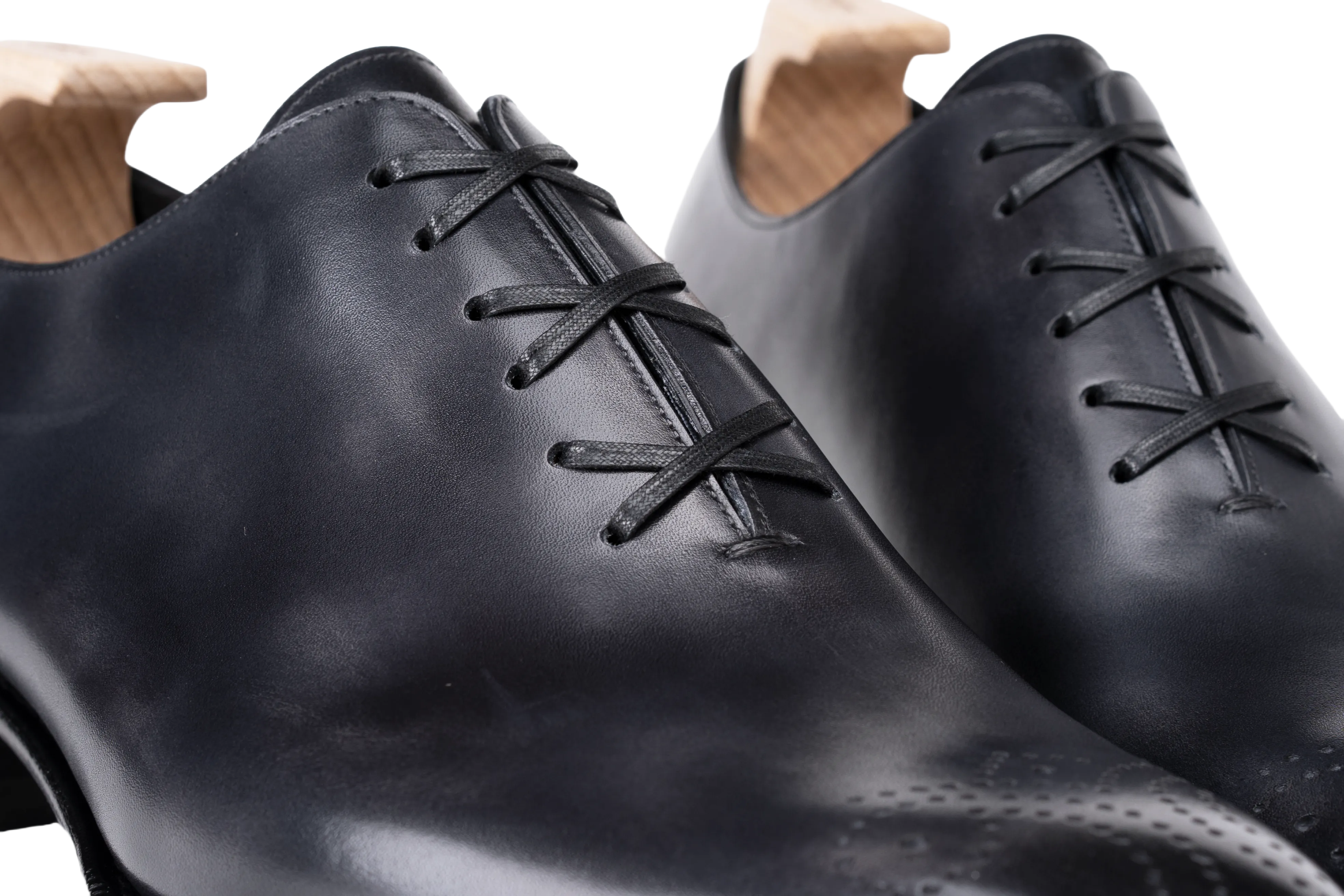 Raj Singhs 6-Eyelet Wholecut Oxford – Handcrafted Italian Leather Dress Shoes