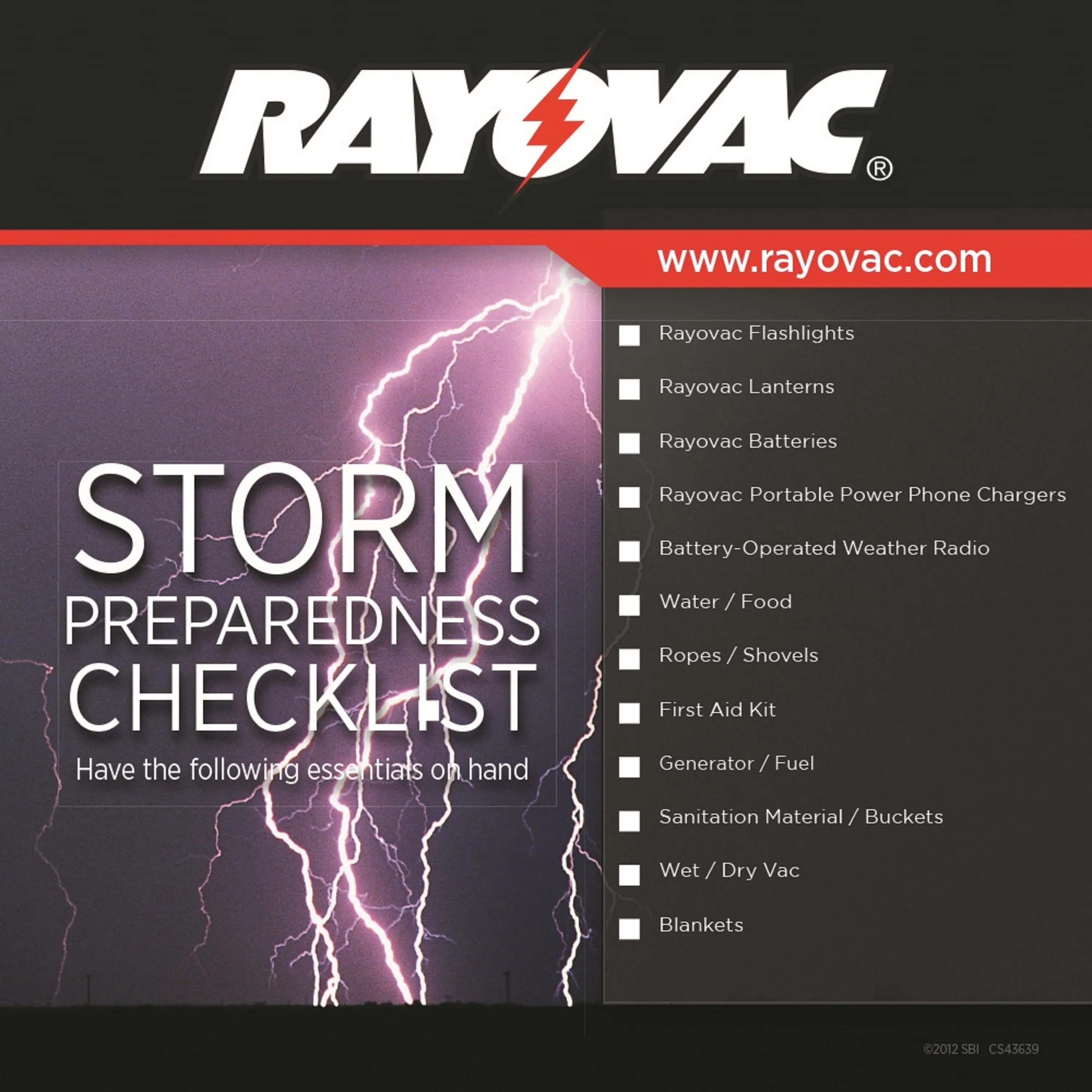 RAYOVAC Floating LED Lantern Flashlight, 6V Battery Included, Super Battery Life