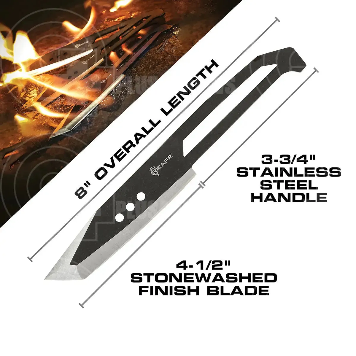 REAPR Chuk Throwing Knife Set (3Pack)