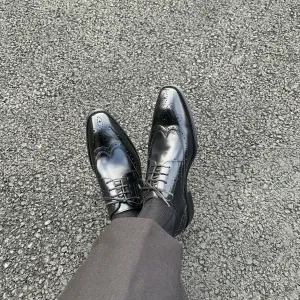 Robert Wingtrip Full Brogue Leather Lace-Up: Handcrafted Luxury Shoes