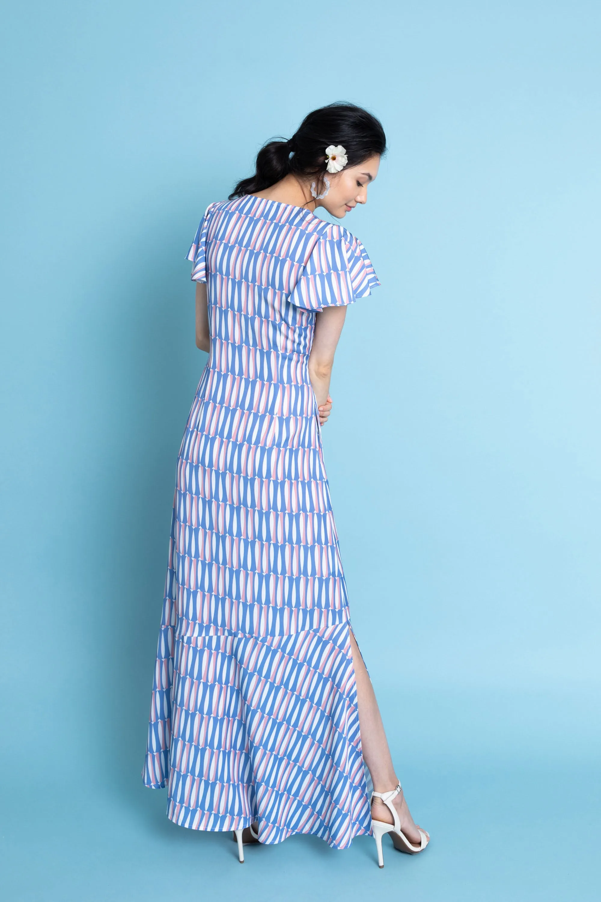 Rosa Dress in Sardine