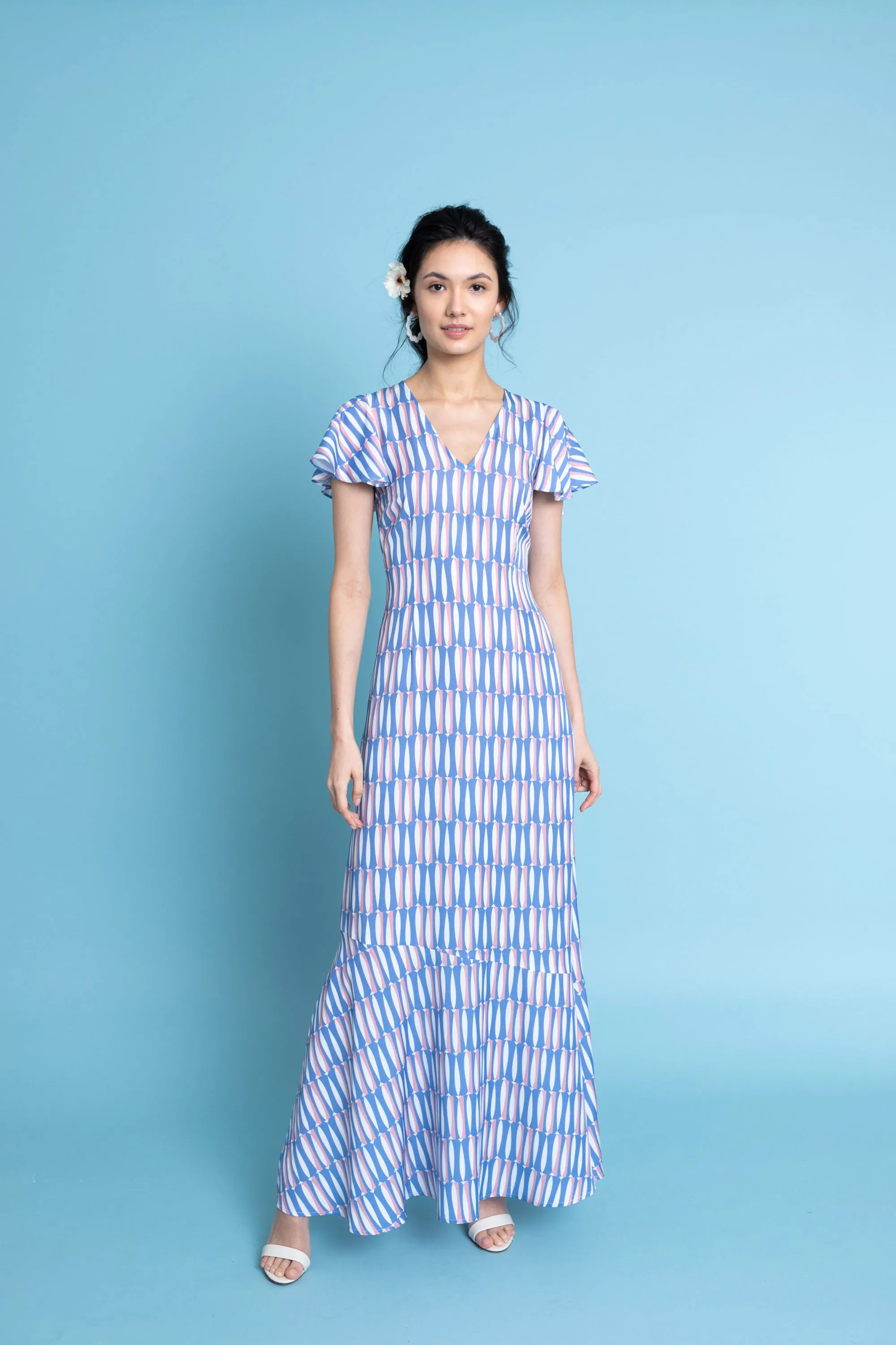 Rosa Dress in Sardine