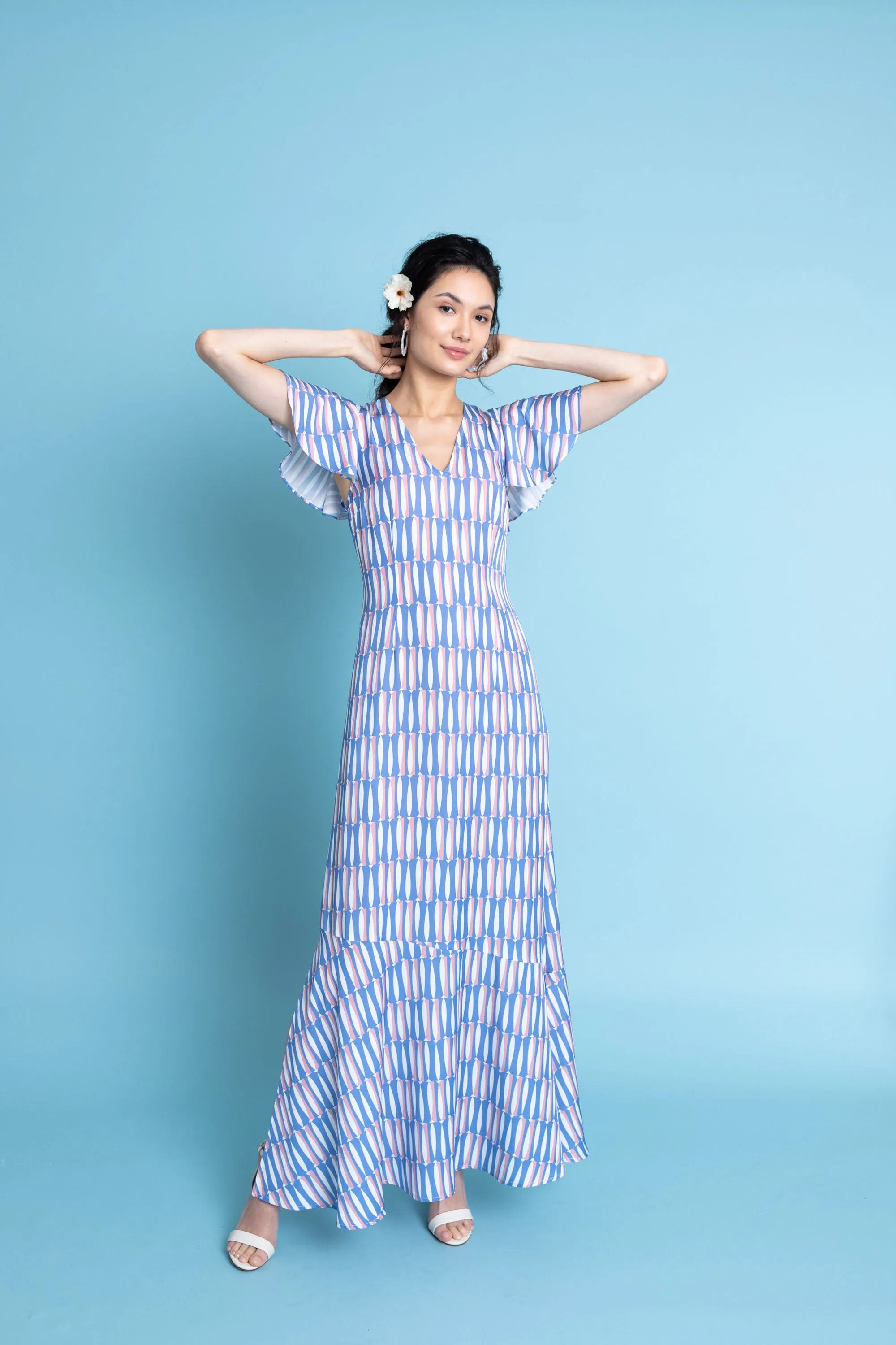 Rosa Dress in Sardine