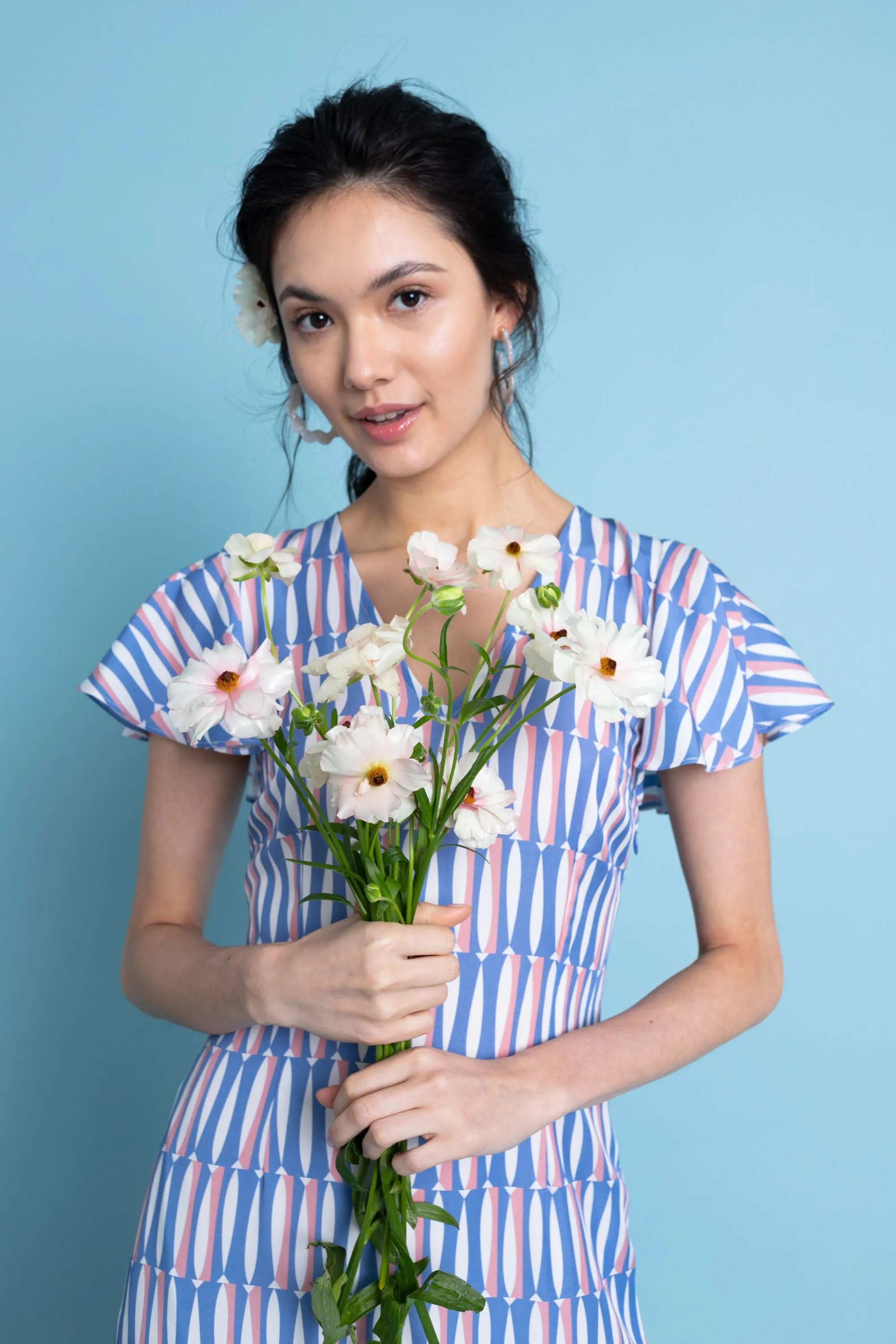 Rosa Dress in Sardine