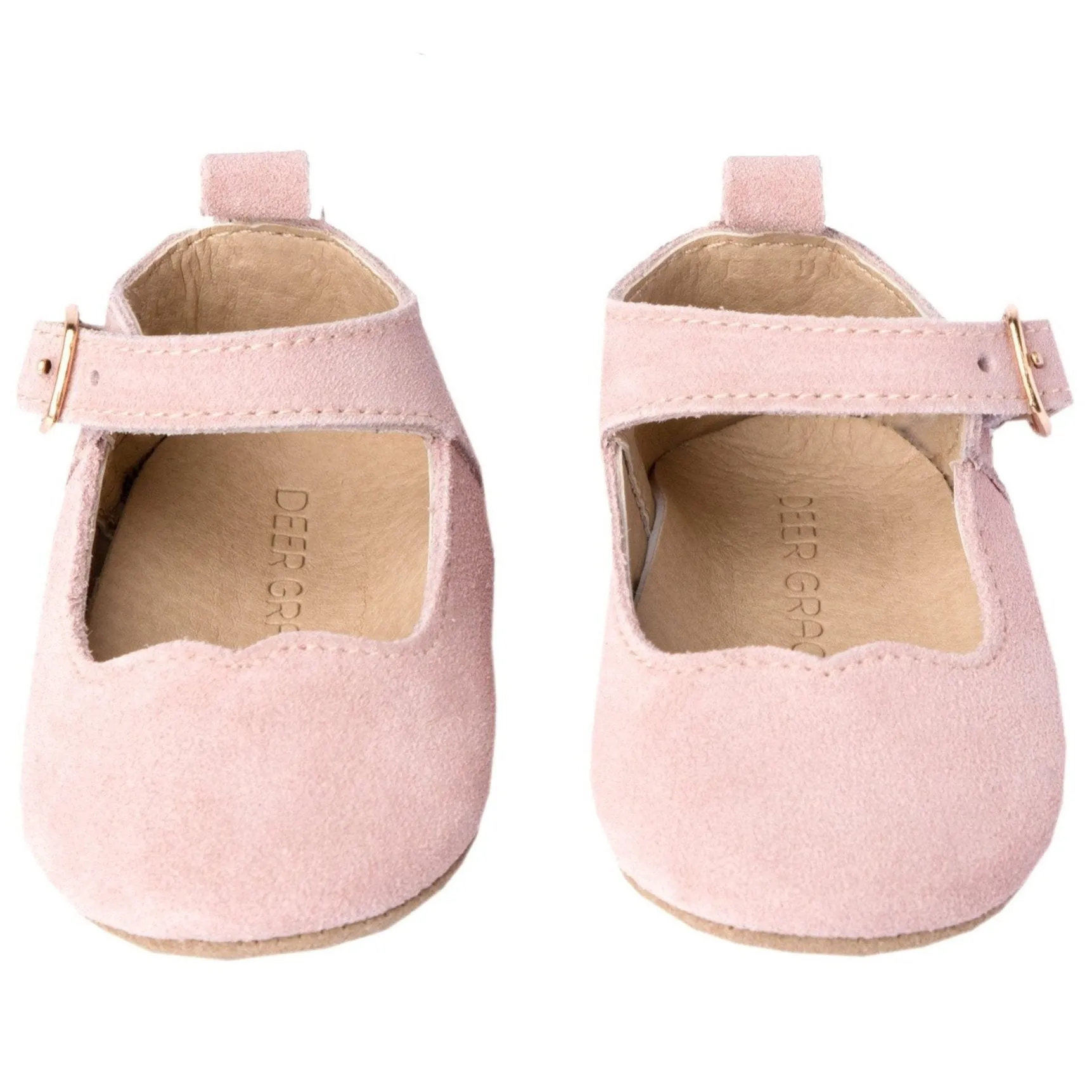 Rose Suede - Mary Jane - US Size 1-4 - Soft Sole