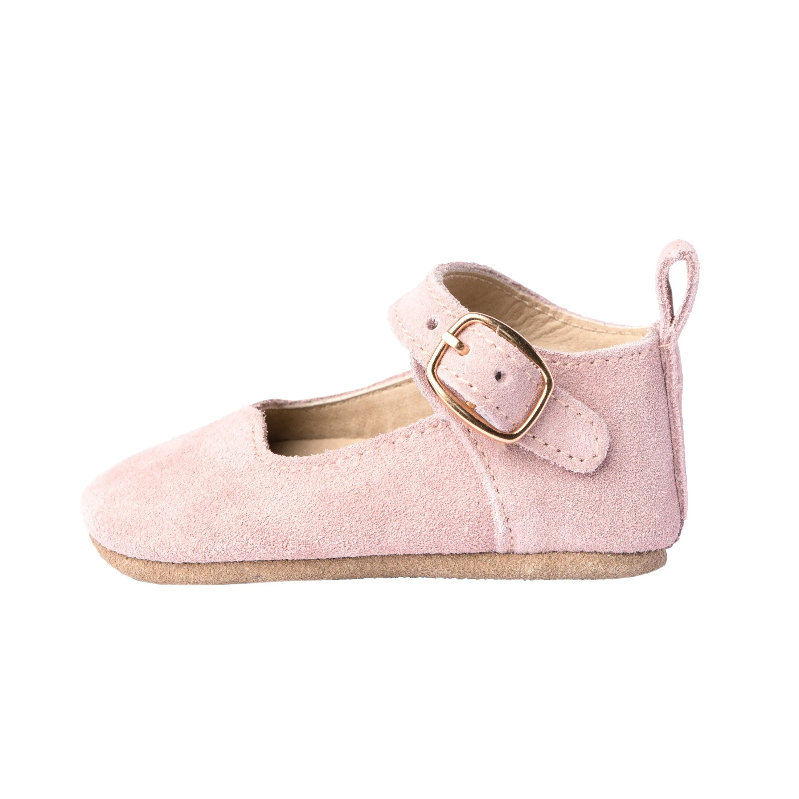 Rose Suede - Mary Jane - US Size 1-4 - Soft Sole