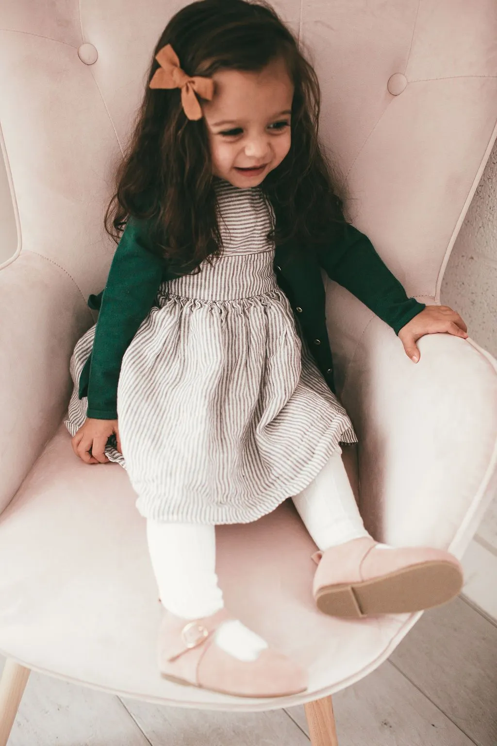 Rose Suede - Mary Jane - US Size 5-8 - Hard Sole