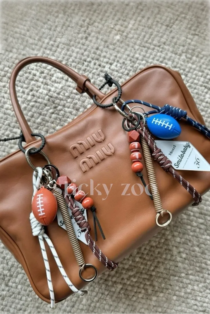 RUGBY BALL CHARM