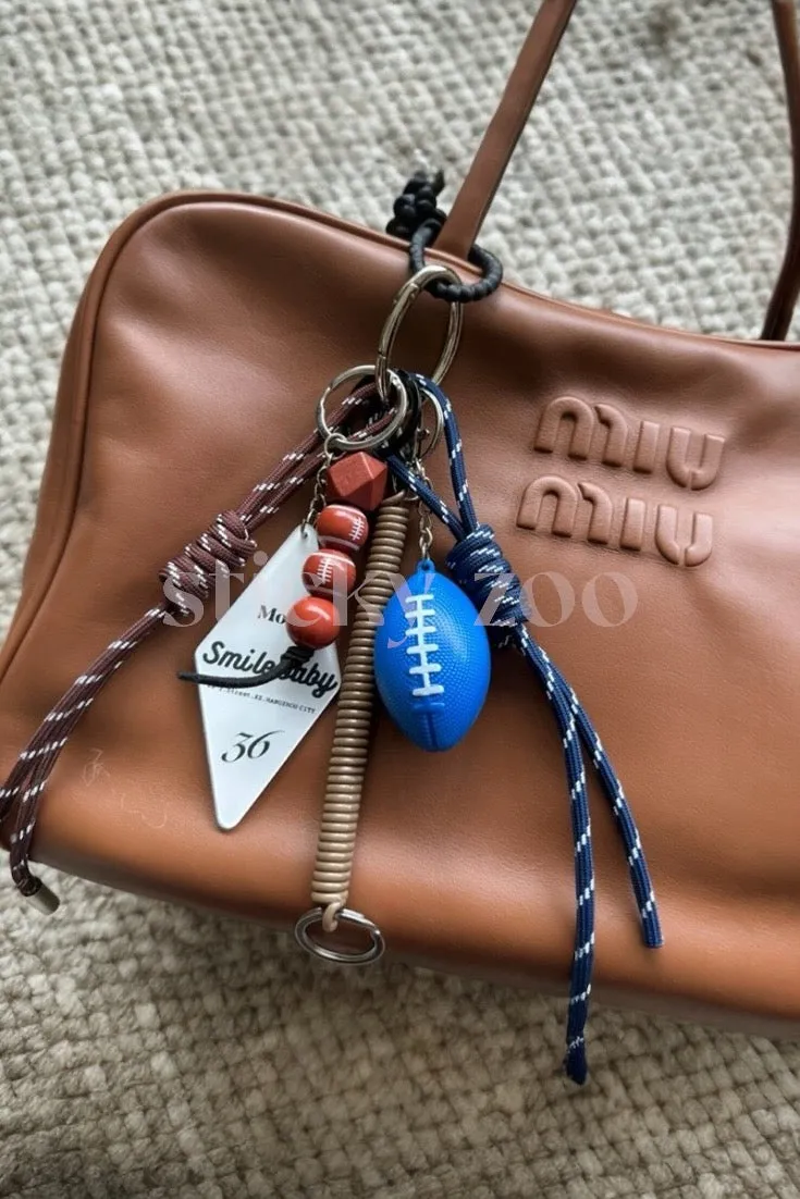 RUGBY BALL CHARM