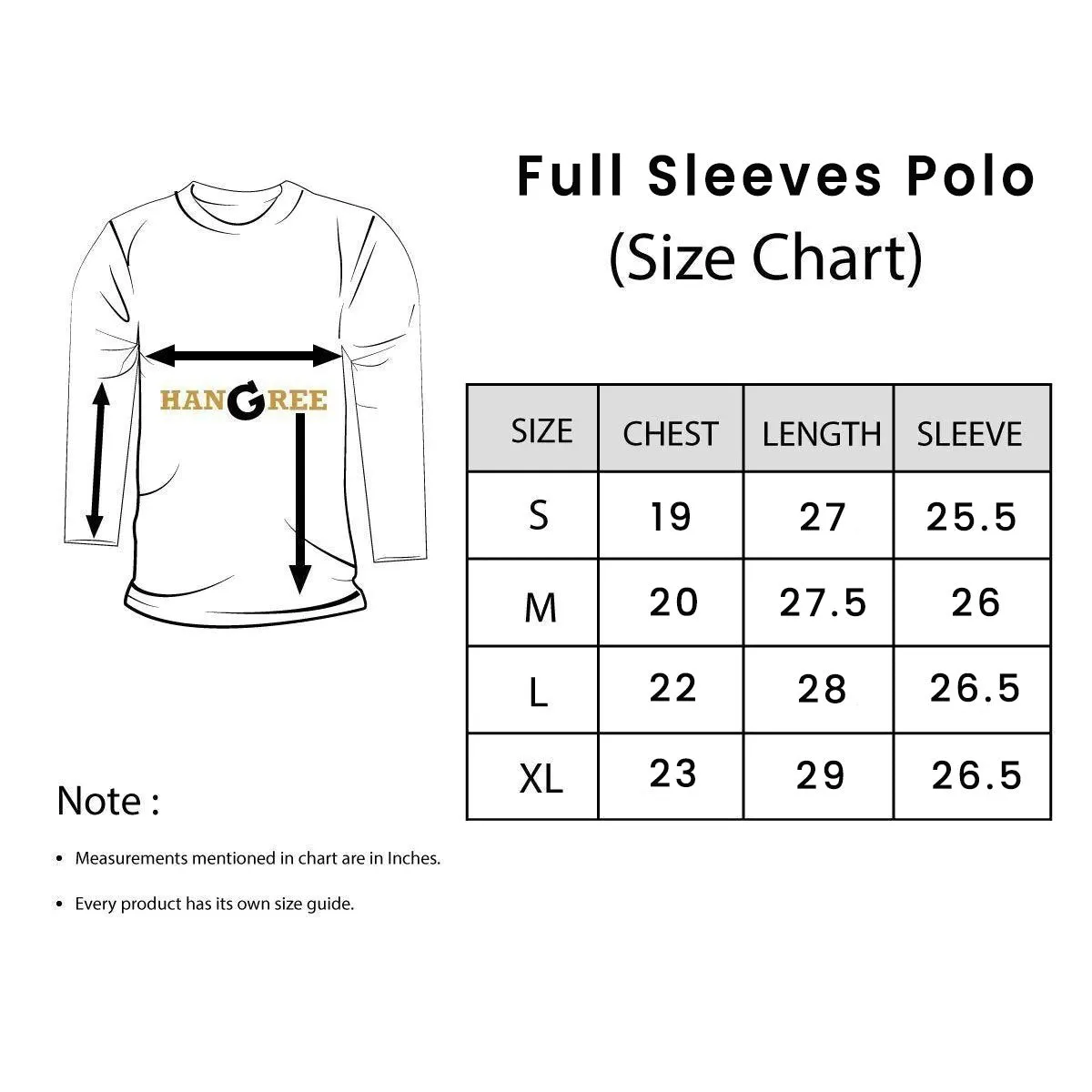 Rugby Full Sleeves Polo Shirt - White