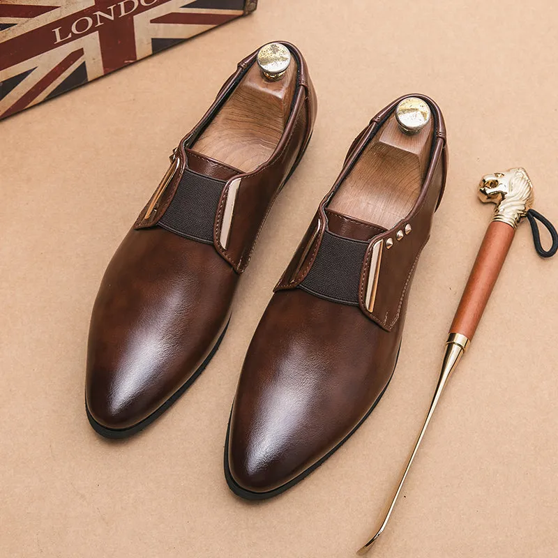 Salvatore Genuine Leather Dress Shoes