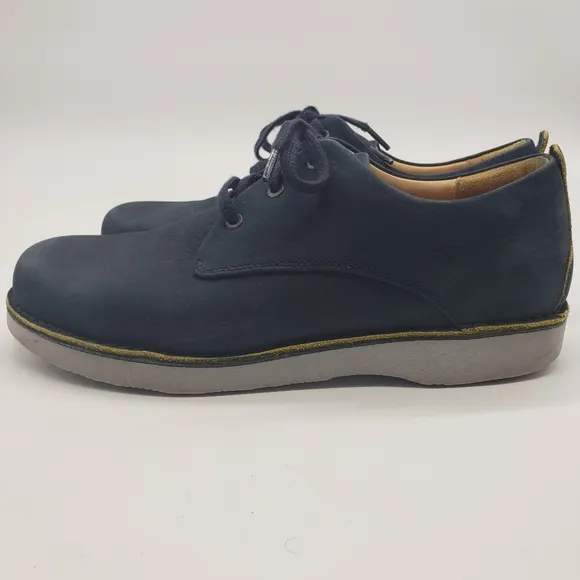 Samuel Hubbard Men's Hubbard Free Oxford shoes Navy Nubuck US 12 EU 46 lace-up