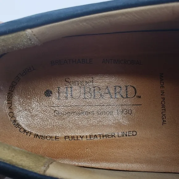 Samuel Hubbard Men's Hubbard Free Oxford shoes Navy Nubuck US 12 EU 46 lace-up