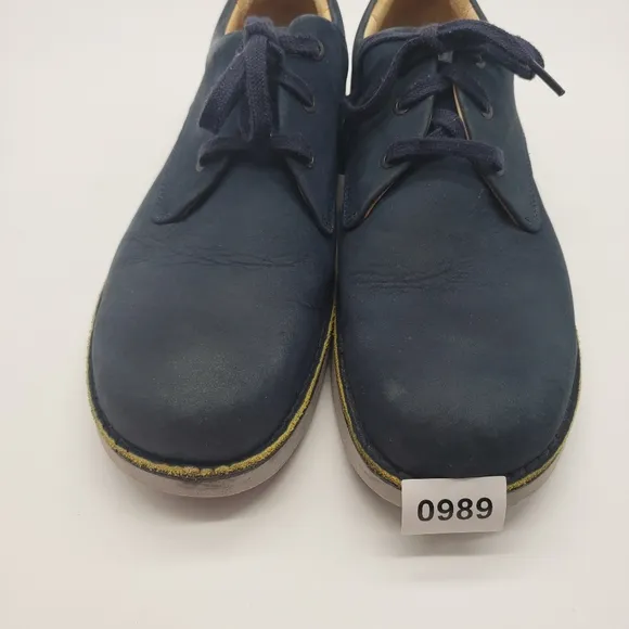 Samuel Hubbard Men's Hubbard Free Oxford shoes Navy Nubuck US 12 EU 46 lace-up