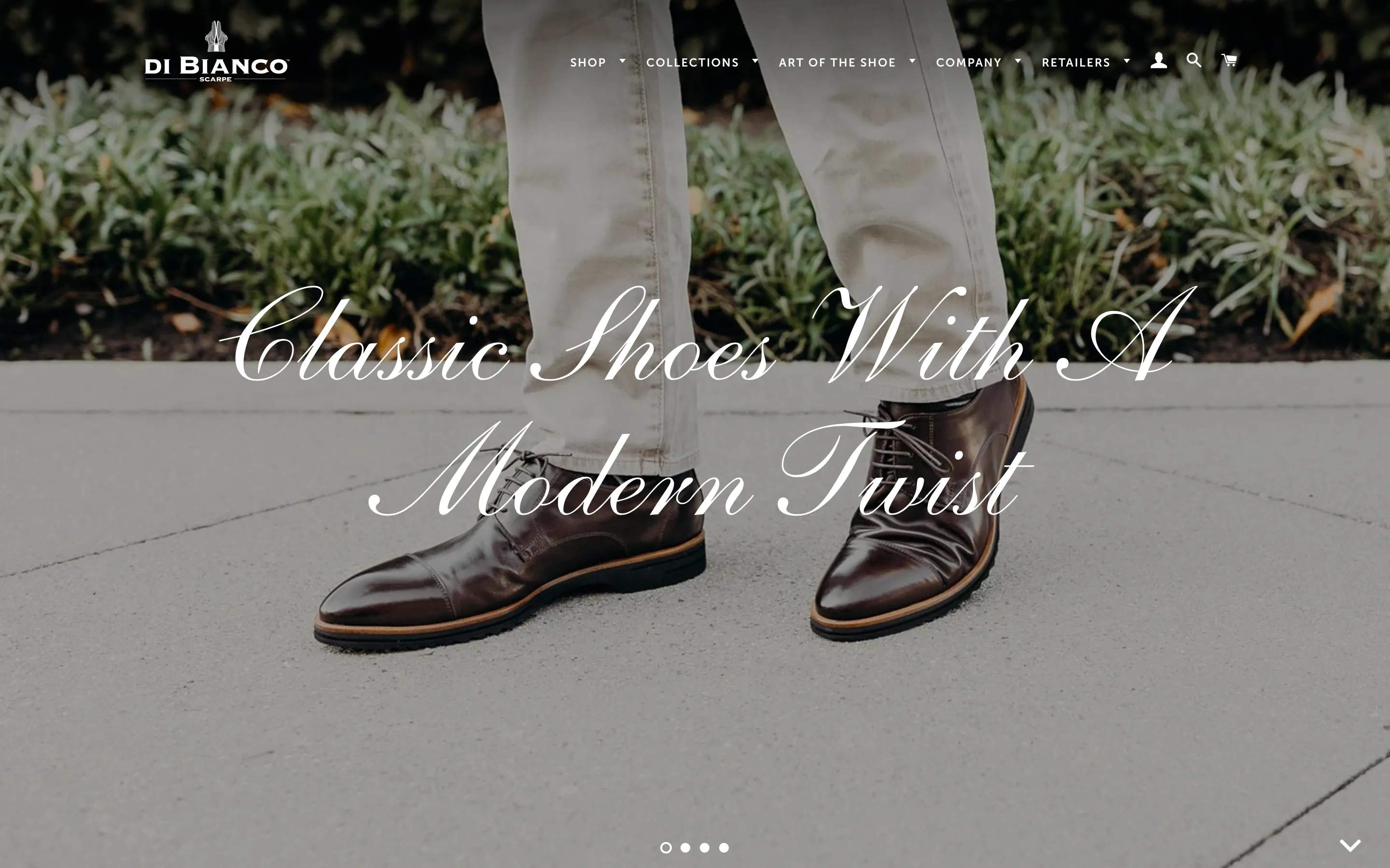 Scarpe Di Bianco Unlined Cap Toe