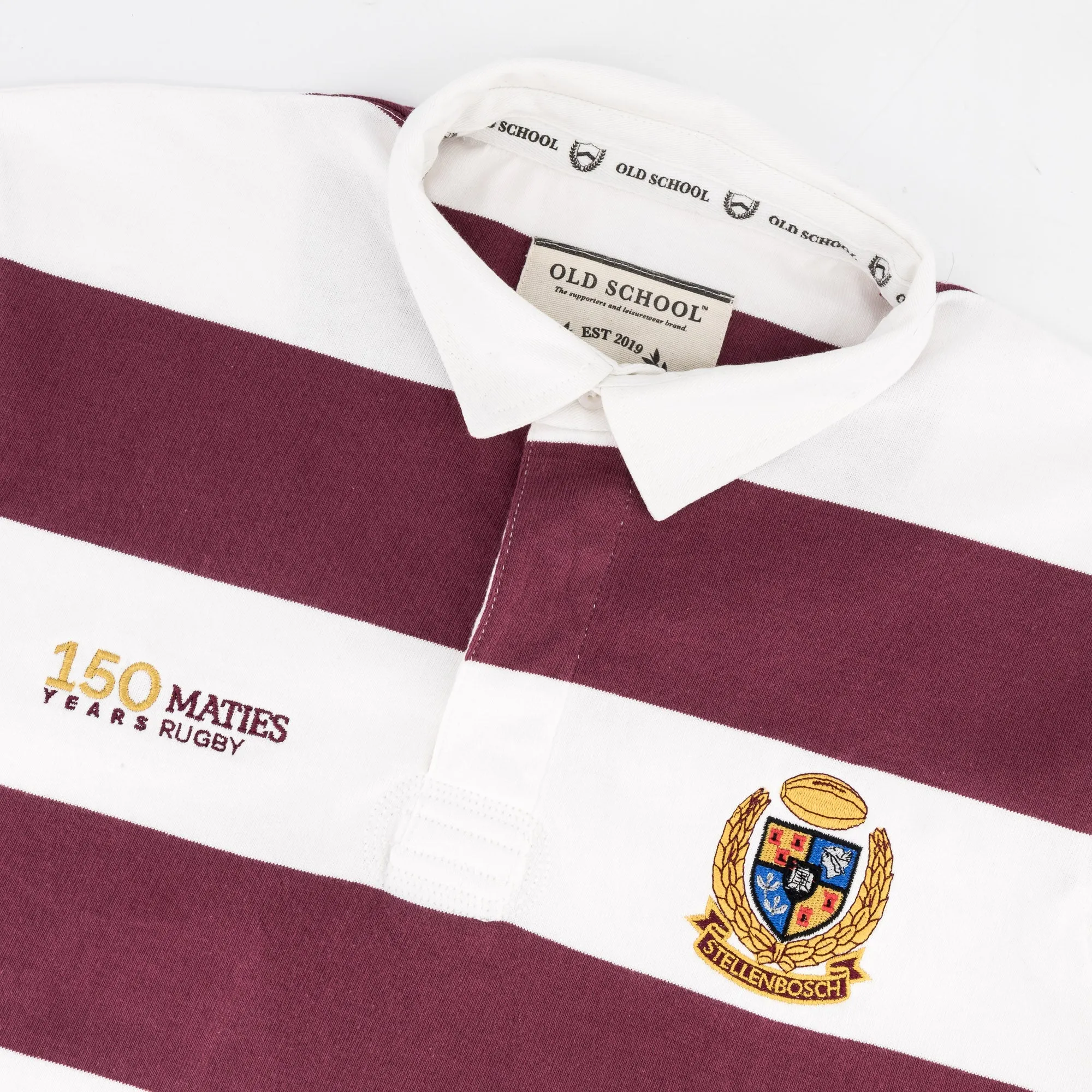 Schools Maties United SS Rugby Jersey-Maroon