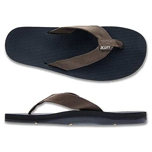 Scott Hawaii Makaha Flip Flop | Custom Molded Outsole with Arch Support | Podiatrist Recommended