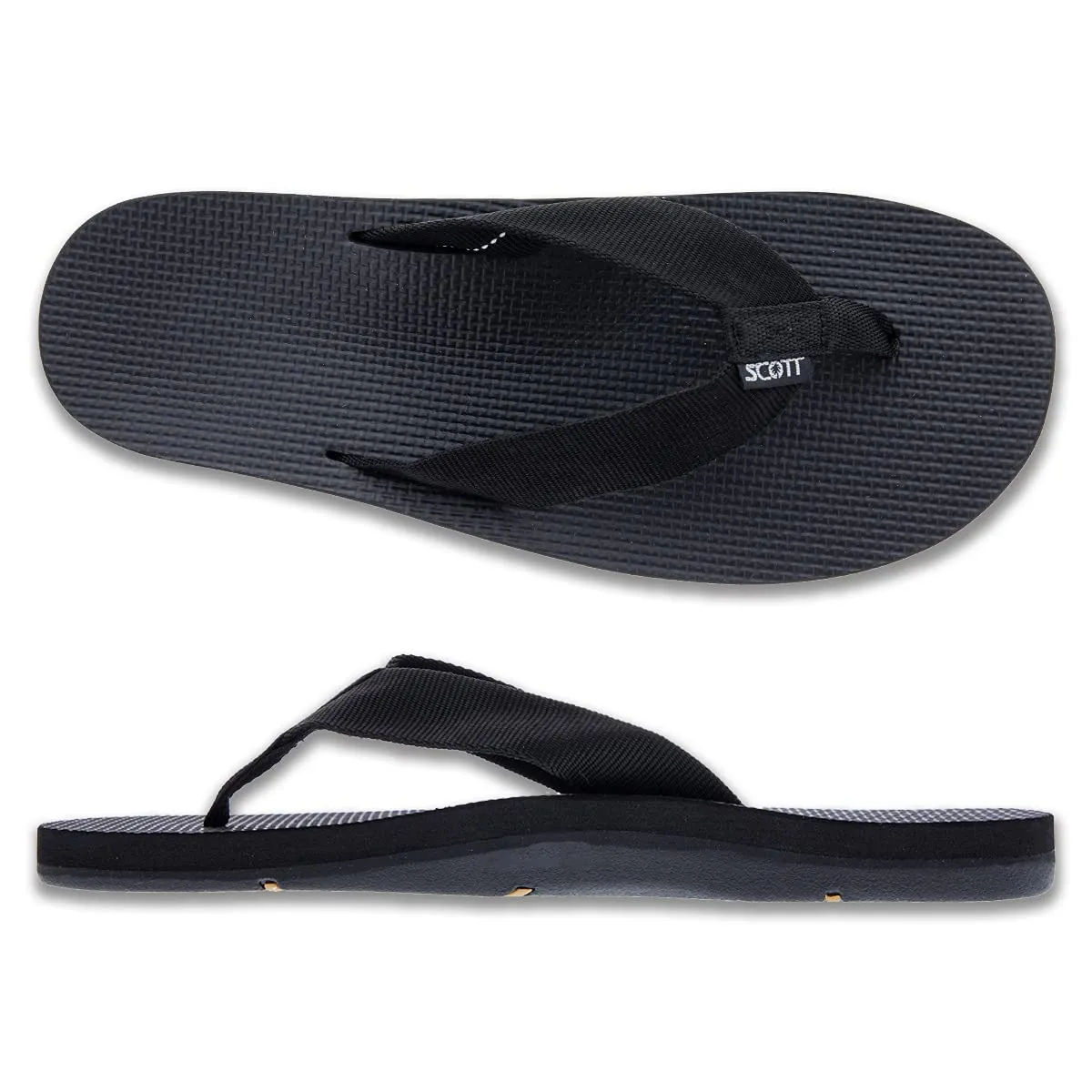 Scott Hawaii Makaha Flip Flop | Custom Molded Outsole with Arch Support | Podiatrist Recommended