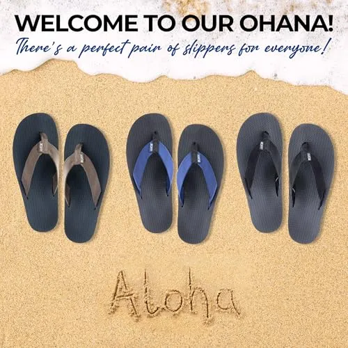 Scott Hawaii Makaha Flip Flop | Custom Molded Outsole with Arch Support | Podiatrist Recommended
