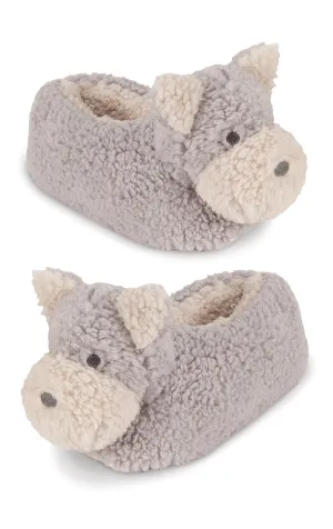 Sherpa Fleece Puppy Adult Slippers