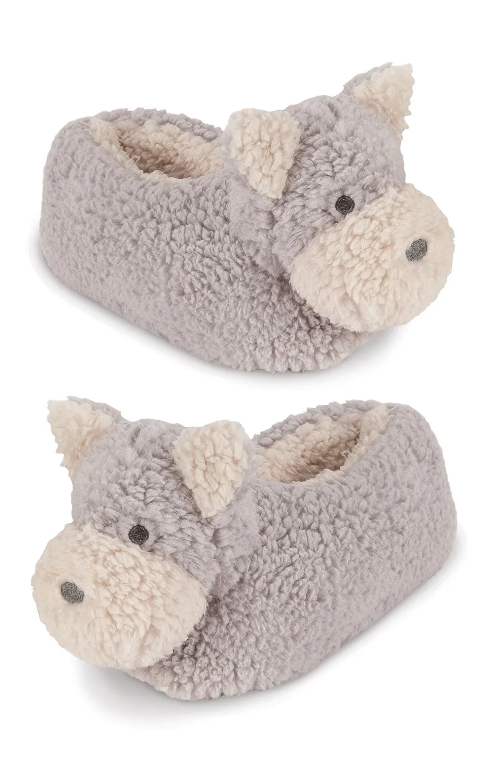 Sherpa Fleece Puppy Adult Slippers