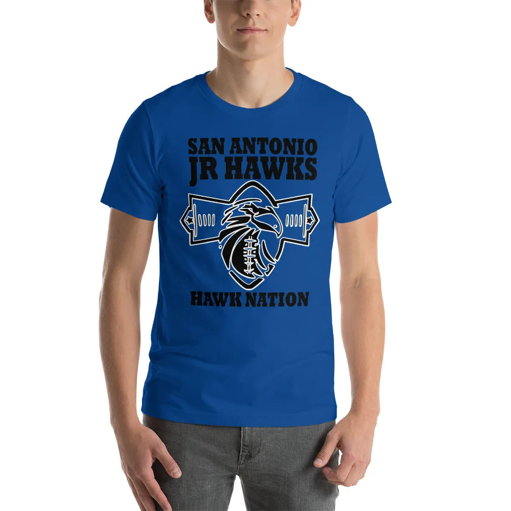 Shirt ~ Jr Hawks Football Field Short-Sleeve Unisex