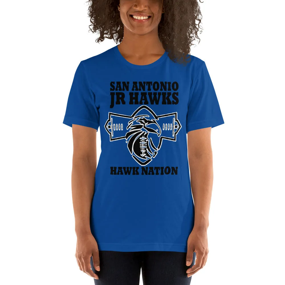 Shirt ~ Jr Hawks Football Field Short-Sleeve Unisex