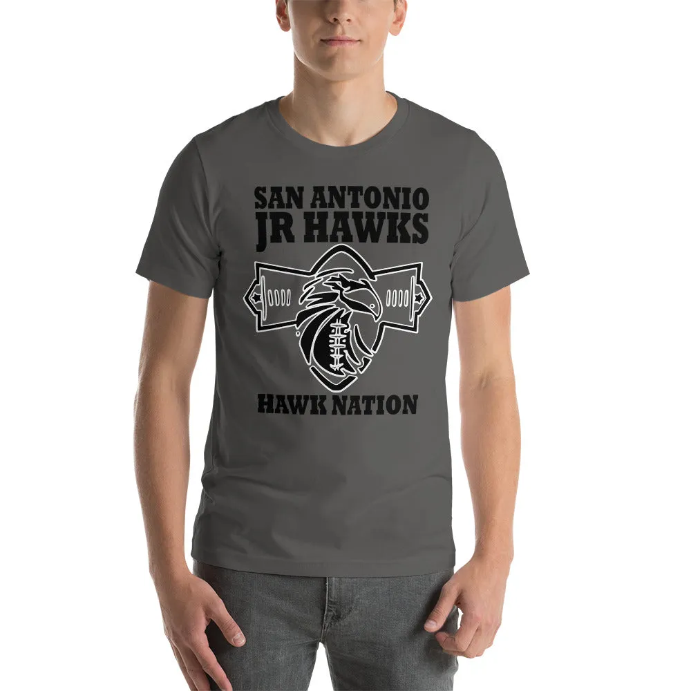 Shirt ~ Jr Hawks Football Field Short-Sleeve Unisex