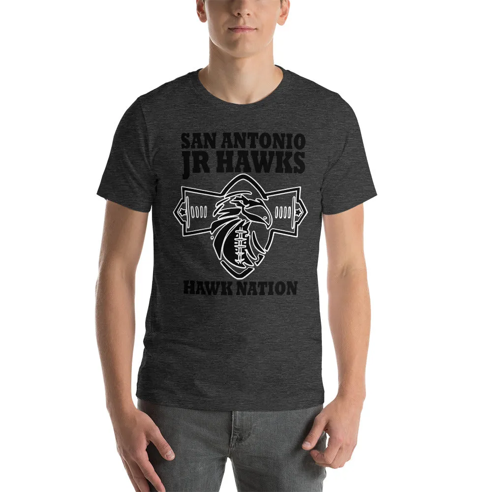 Shirt ~ Jr Hawks Football Field Short-Sleeve Unisex