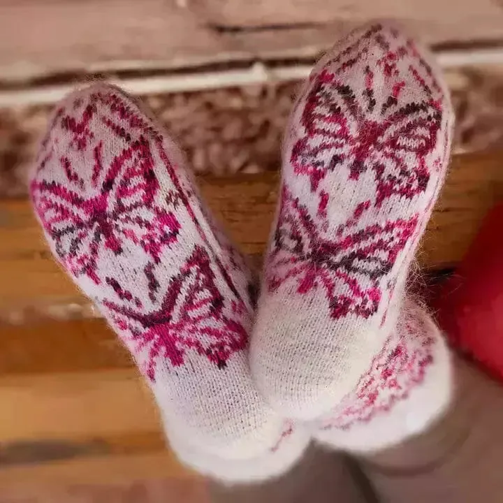 Siberia Spirit Butterfly Magic Low Socks