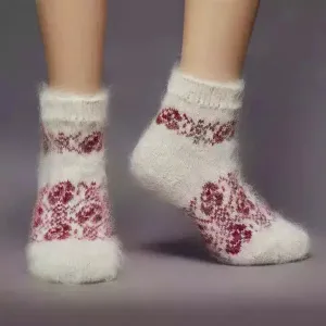 Siberia Spirit Winter Rosette Low Socks