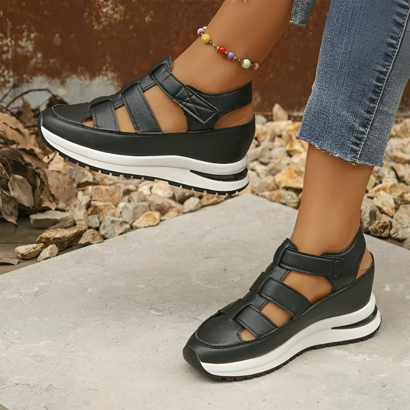 Sigrid™ | Stylish Orthopedic Velcro Sandals 1 1 FREE